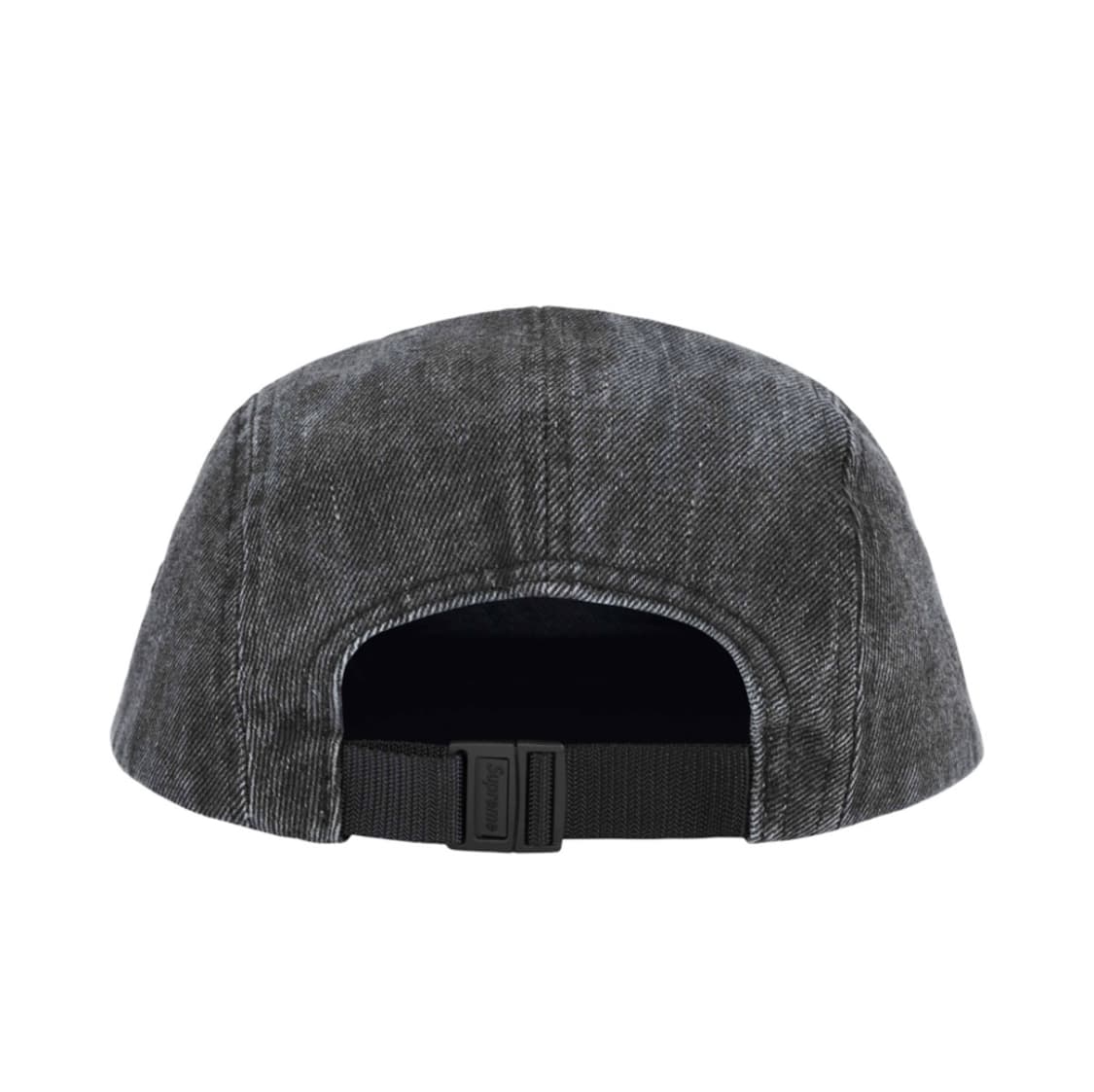 슈프림 코티드 데님 캠프캡 블랙 24SS 상품이미지2