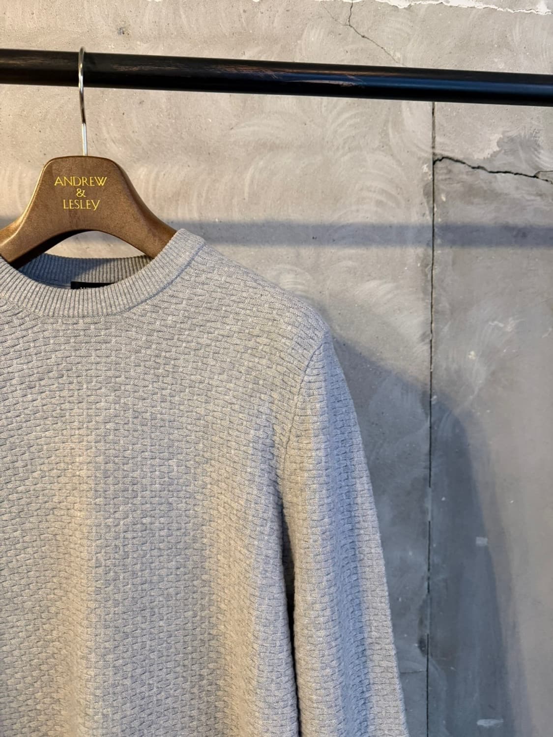 제이린더버그 와플 맨투맨 100 상품이미지3