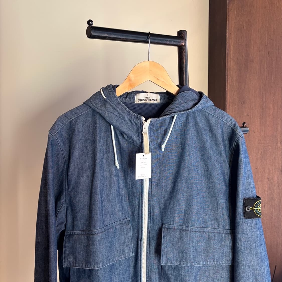 15775 - 스톤아일랜드 와펜 맥 샴브레이 자켓 상품이미지1