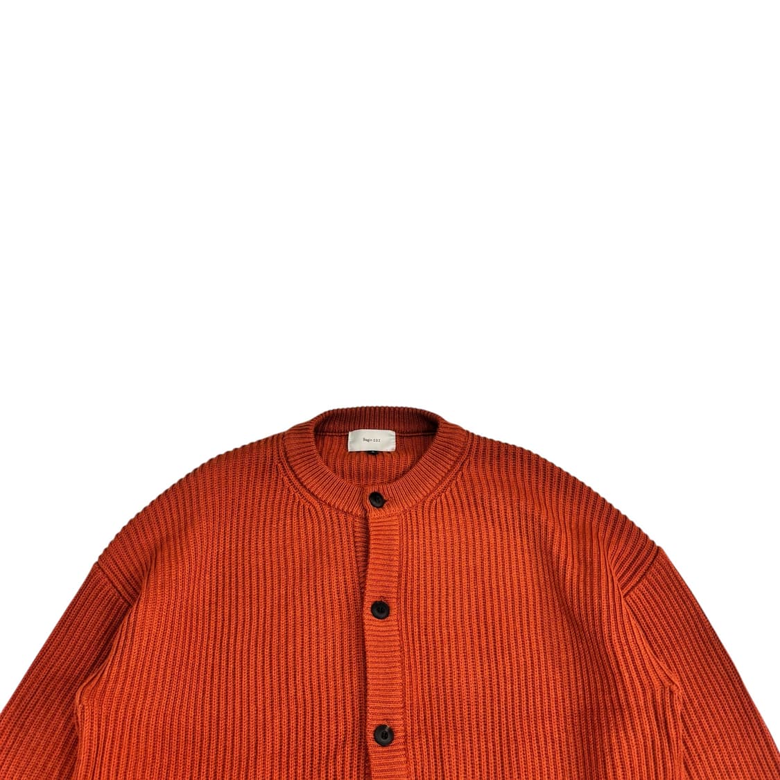 비긴202 울 라운드넥 가디건 상품이미지2