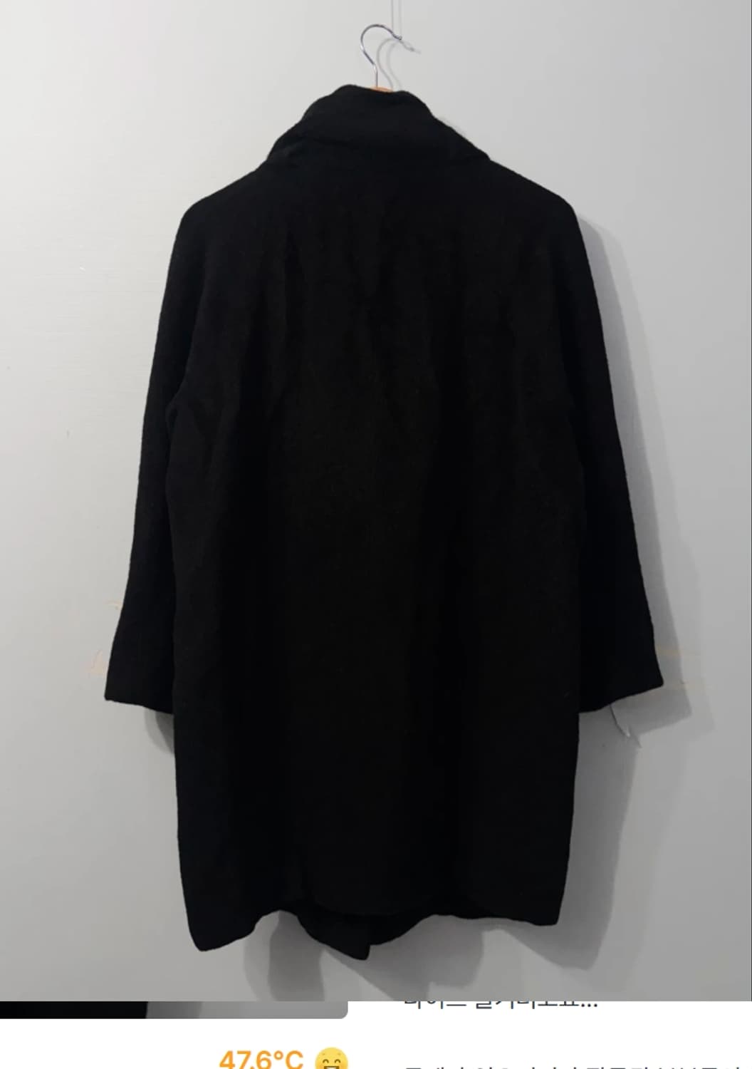 타임 TIME 타임 블랙 코트 ~55반 상품이미지4