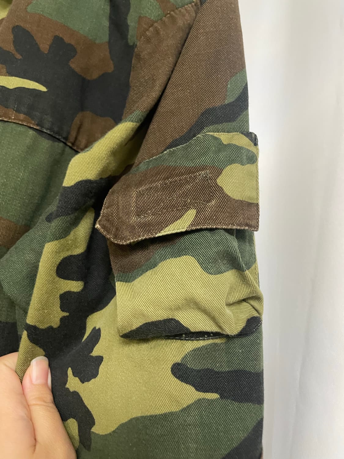 빈티지 카모남방 상품이미지2