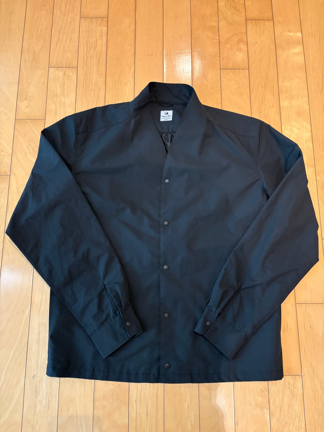 Sasquatchfabrix. 사스콰치패브릭스 차이나 셔츠 블랙 상품이미지1