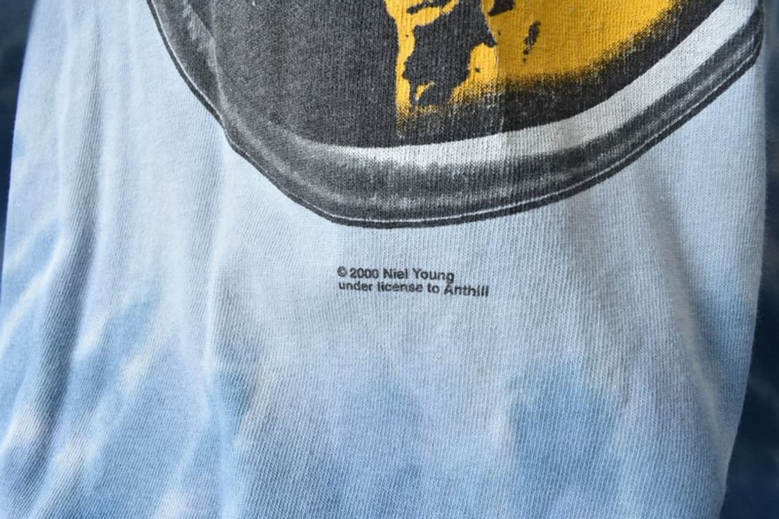 00S 오피셜 닐영 밴드 투어 반팔티 L M0367 상품이미지3