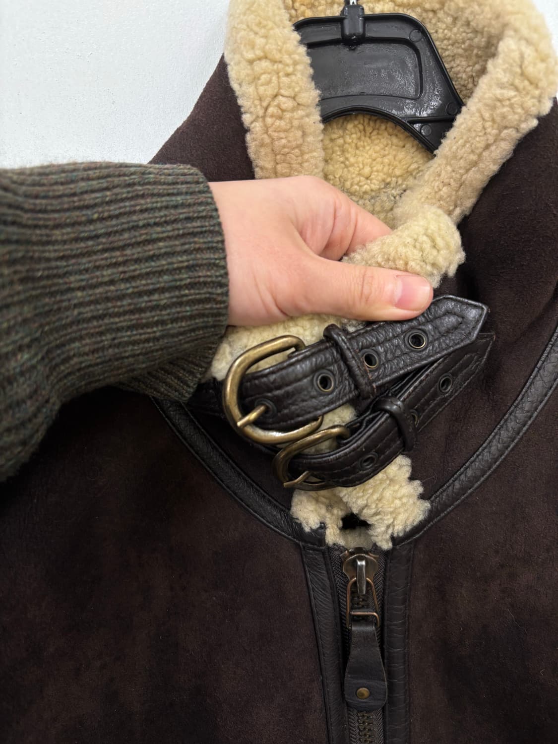  B-3 양가죽 무스탕 상품이미지4