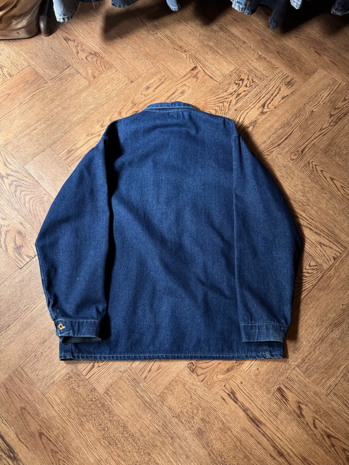[L]80's 유니버셜 오버롤 유니온메이드 데님 초어 자켓 상품이미지8