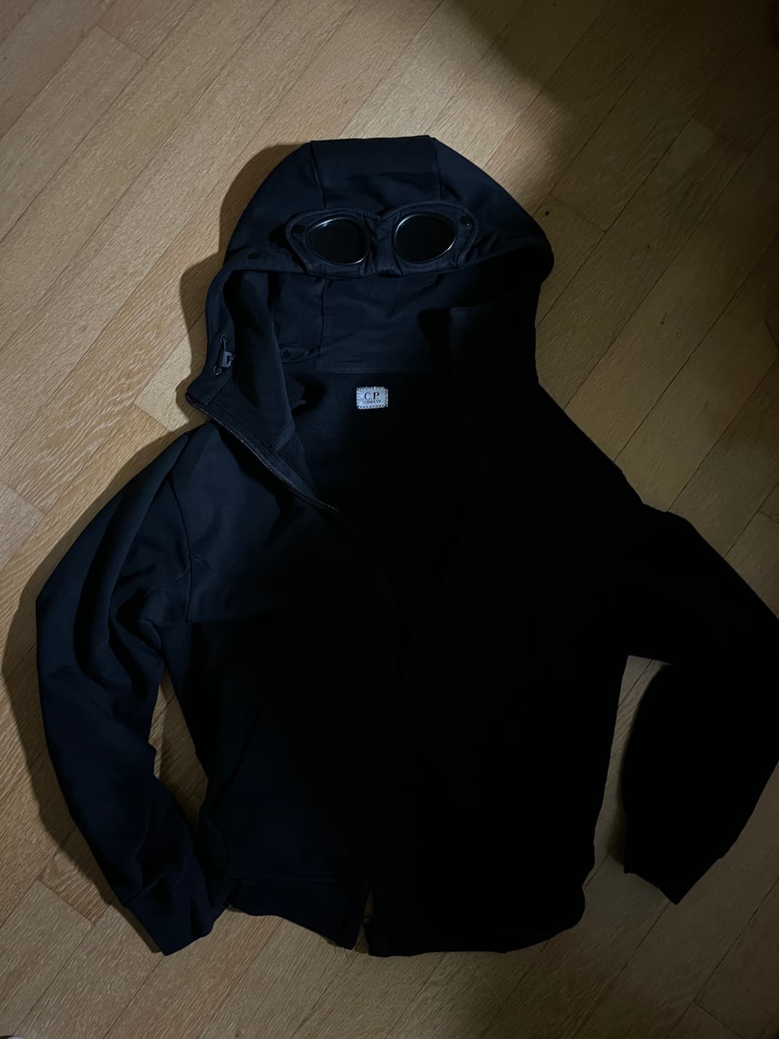 Cp 컴퍼니 고글 후드집업 상품이미지1