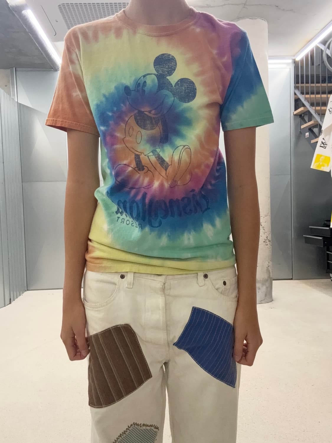 디즈니랜드 미키마우스 빈티지 티셔츠 상품이미지5