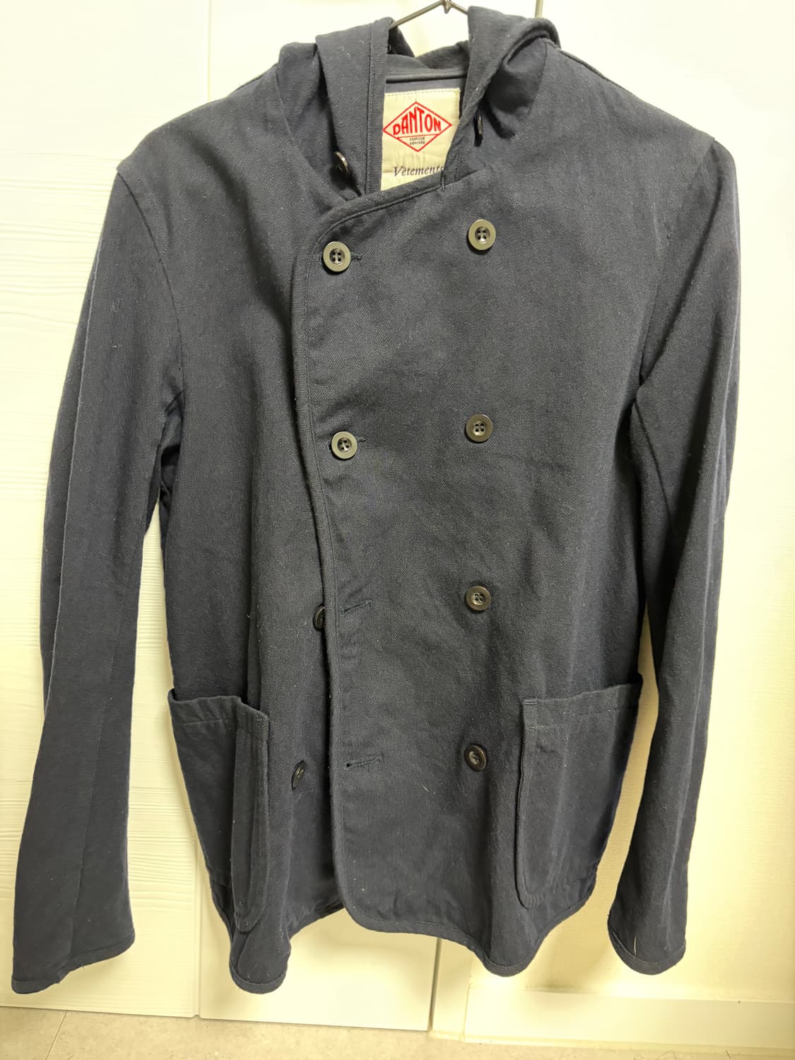 단톤 후디드 하프코트 상품이미지1