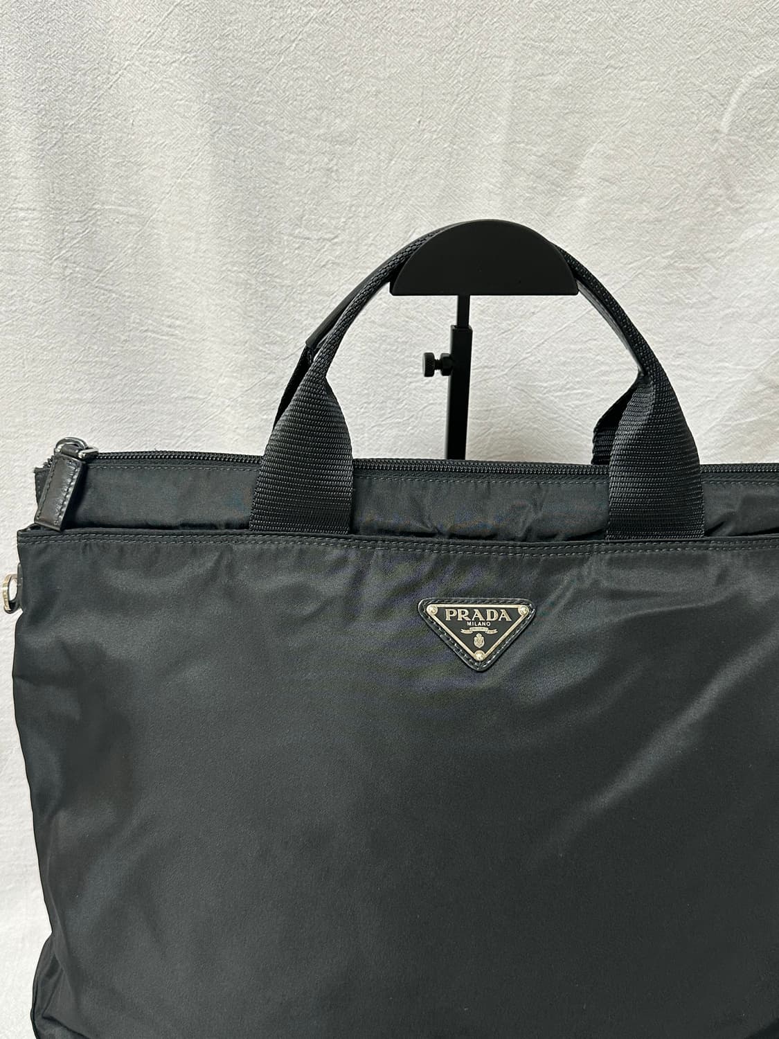 프라다 포코노 나일론 블랙 토트백 서류 가방 브리프케이스 상품이미지4