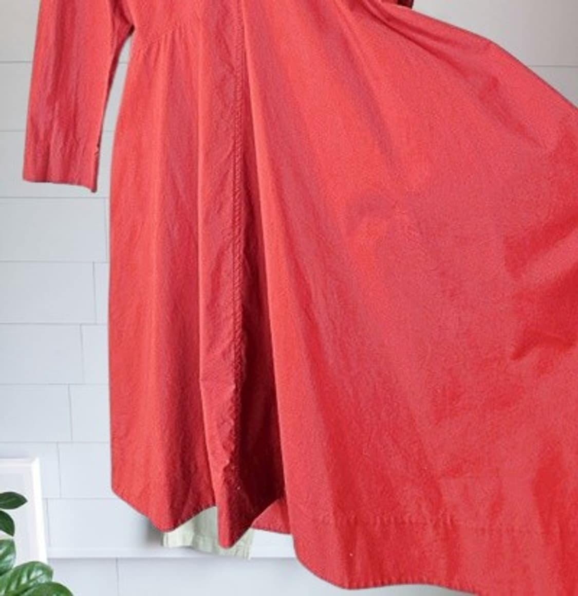 코스 버건디 원피스 상품이미지7