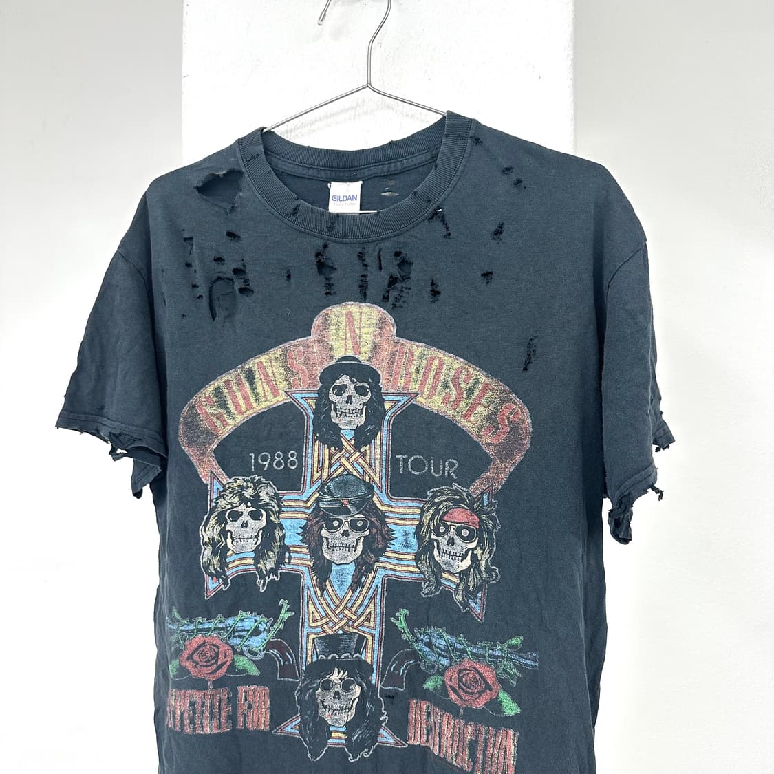 Guns n Roses damaged 1988 tour short 상품이미지4
