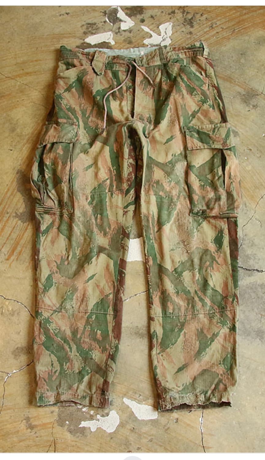 프랑스 리자드 카모 컴뱃 팬츠 상품이미지1