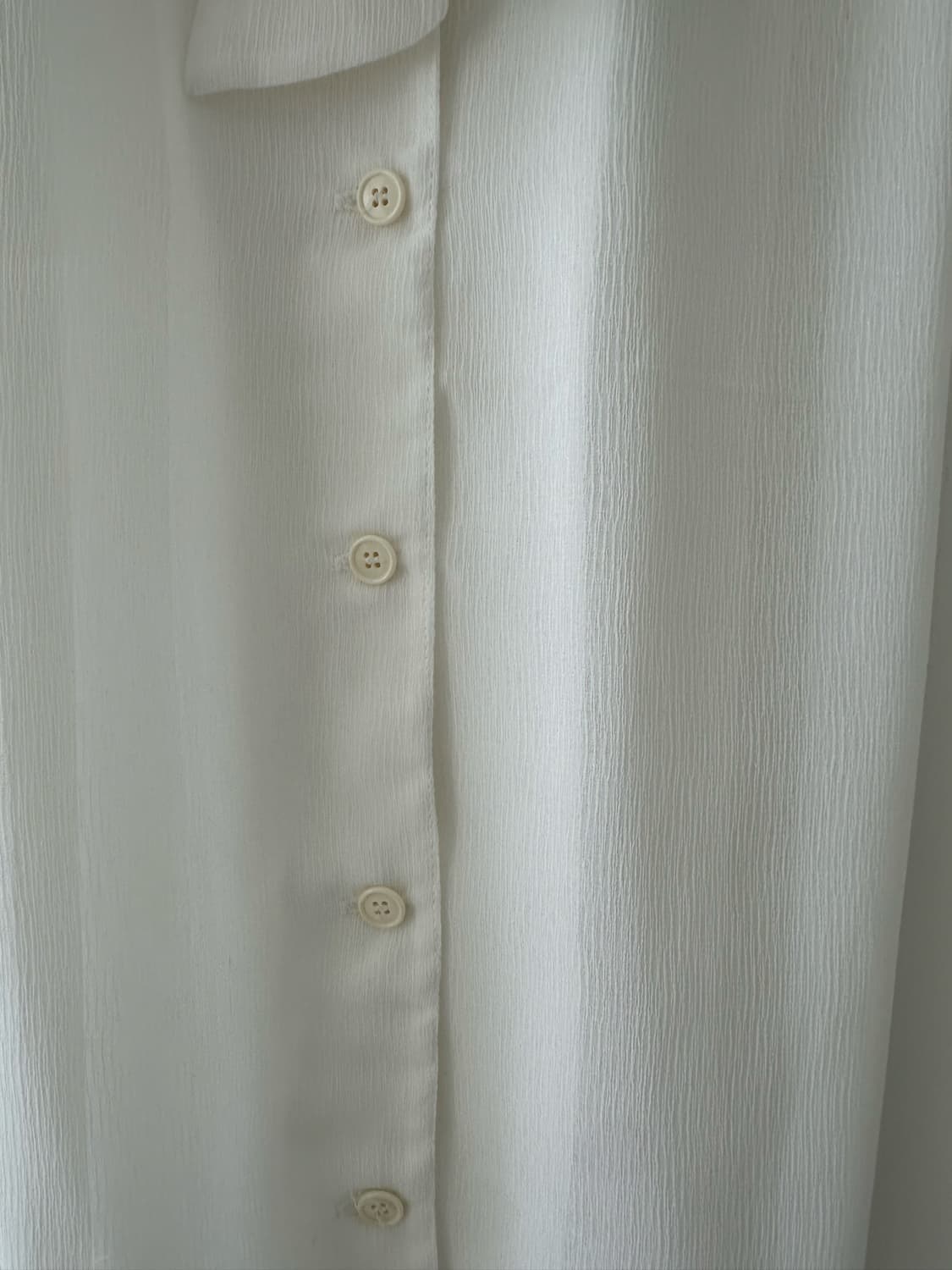 Ribbon tie sheer blouse 상품이미지8