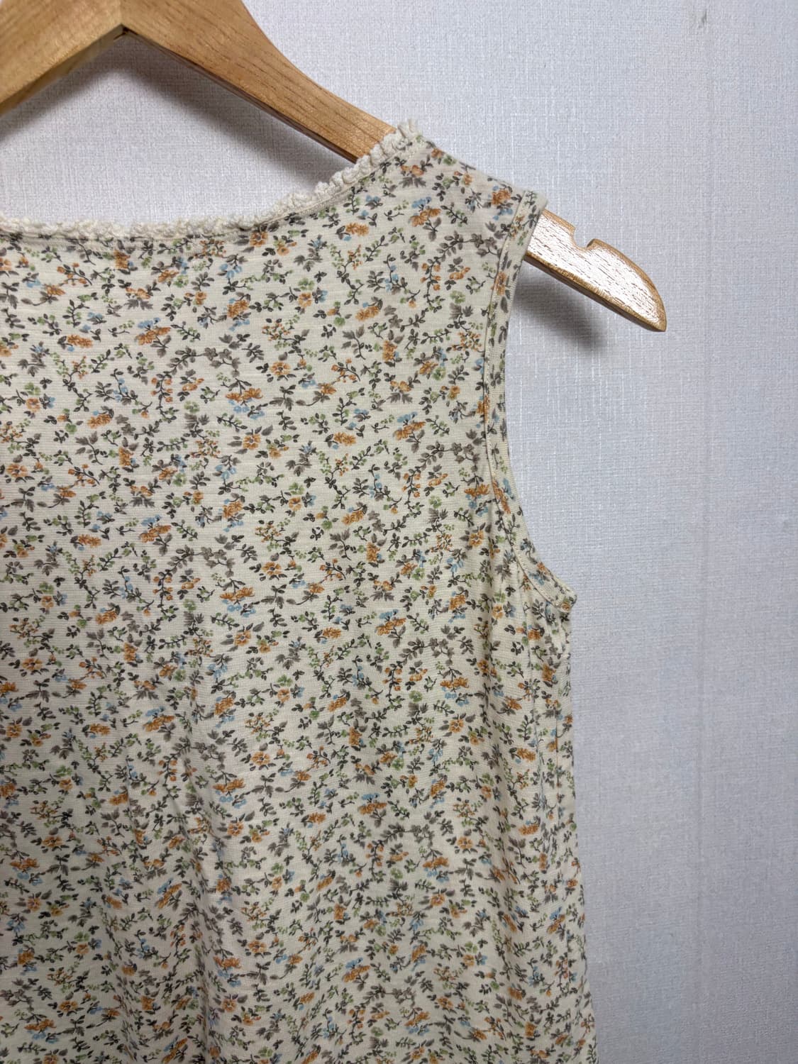 옐로우 플라워 슬리브리스 상품이미지6