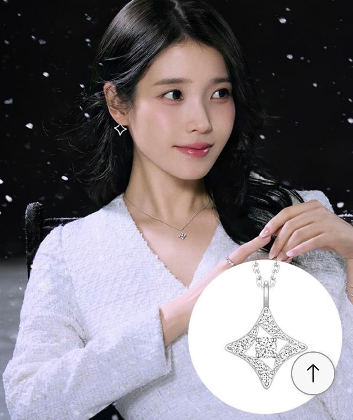 제이에스티나 목걸이 + 귀걸이 세트 상품이미지4