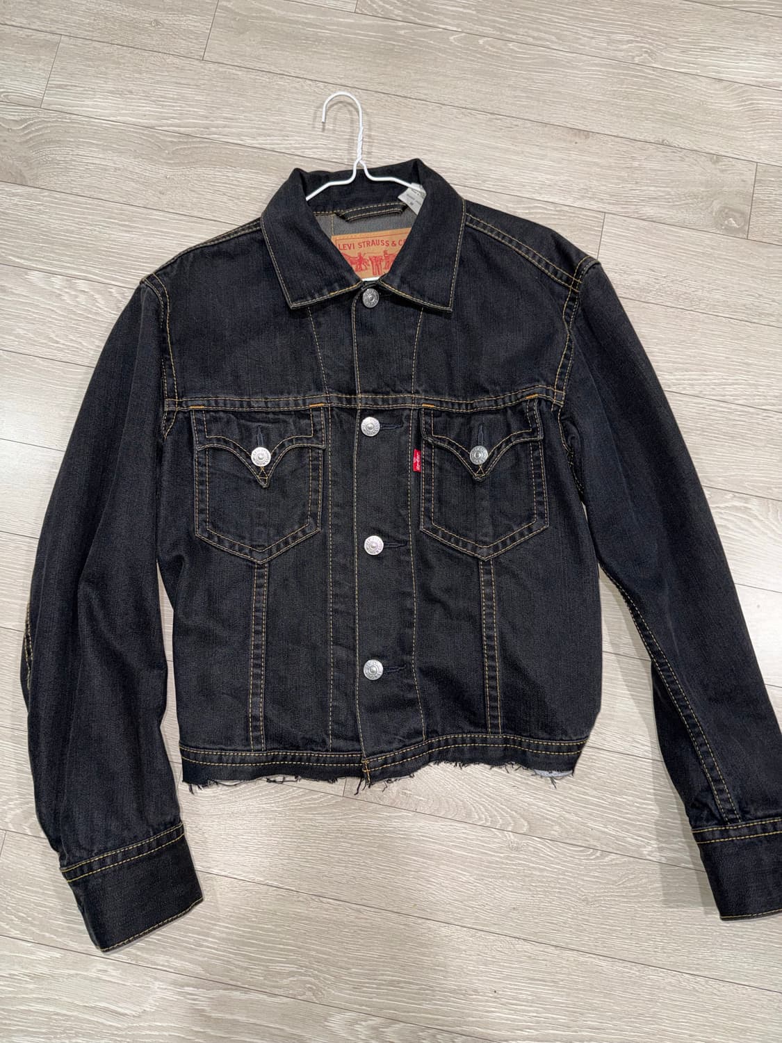 리바이스 타입원 흑청데님자캣 상품이미지2