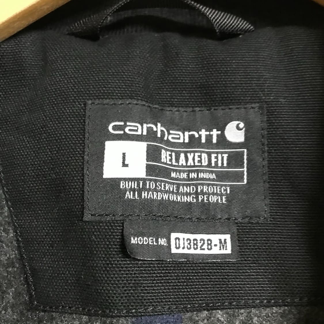 칼하트 검정 디트로이크 워크자켓 상태굿 상품이미지3