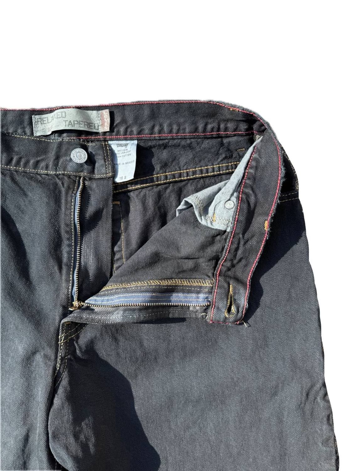 Levis 550 black taperd jeans (31) p14 상품이미지3