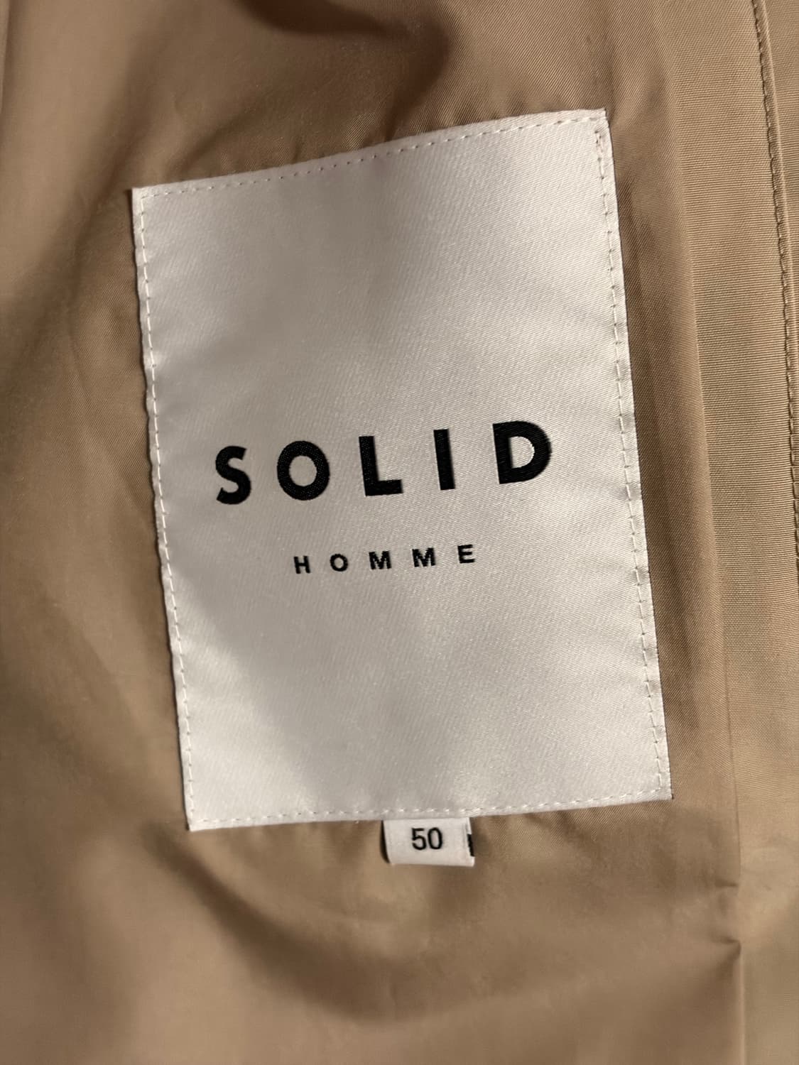 솔리드옴므 쉘파카 카키 50 리오더판 상품이미지2