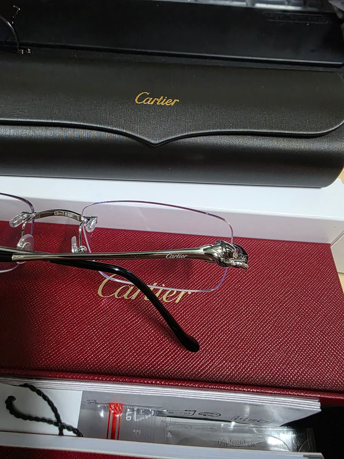 까르띠에 팬더 무테 안경테 CT0281O  상품이미지2