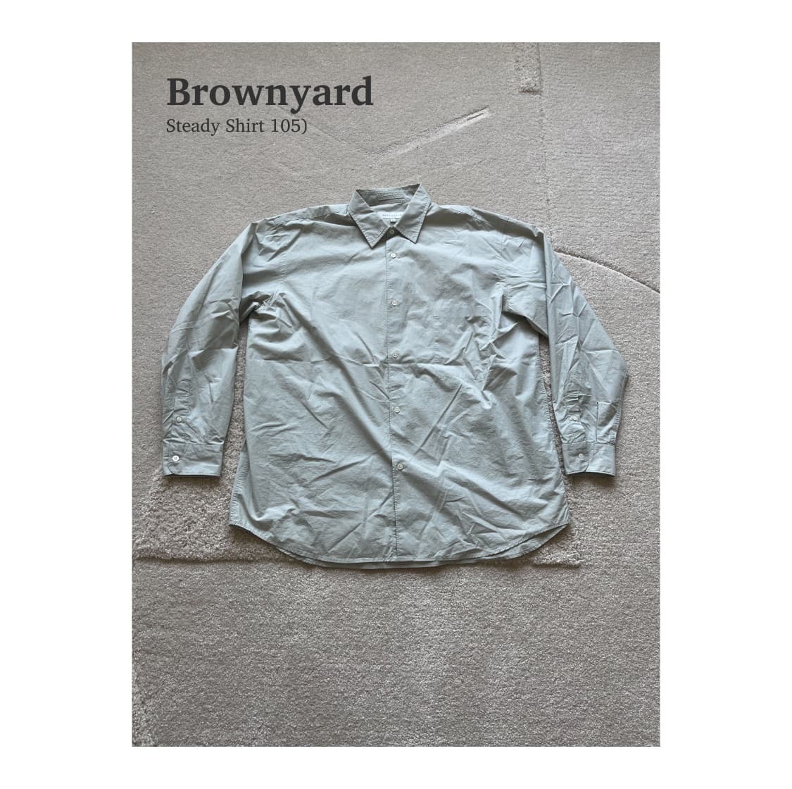 브라운야드 스테디 라인 포켓 셔츠 (105) 상품이미지1