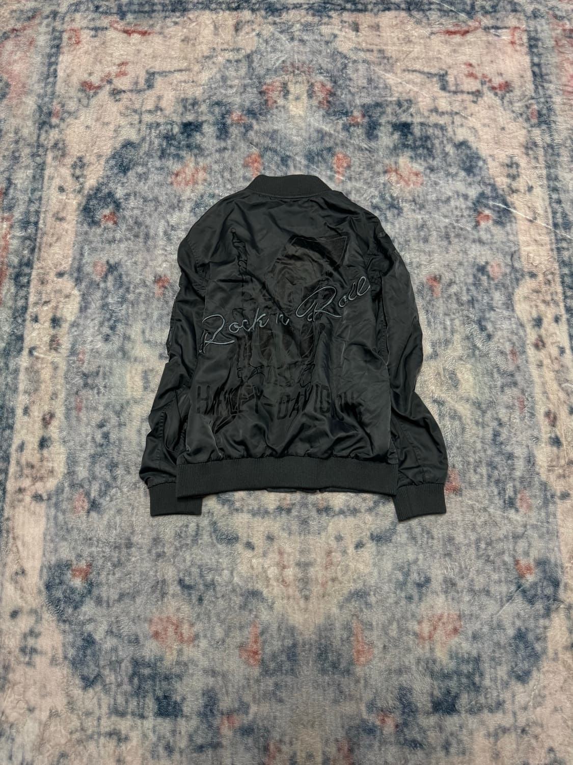 Harley davidson rock n roll bomber jacke 상품이미지2