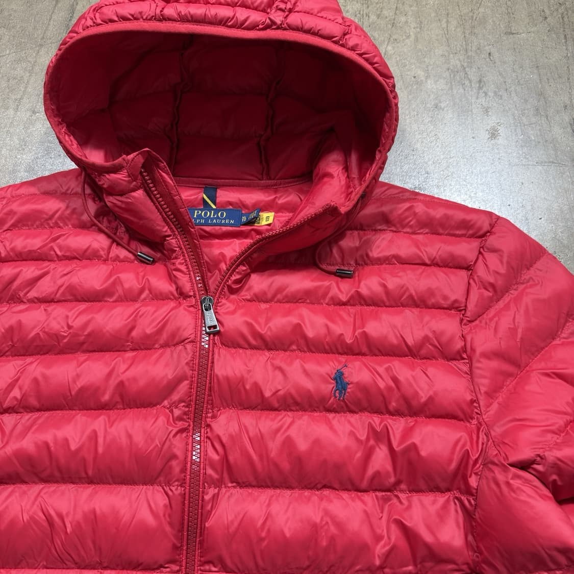 폴로 랄프 로렌 패커블 경량 후드 다운 패딩 자켓 상품이미지2