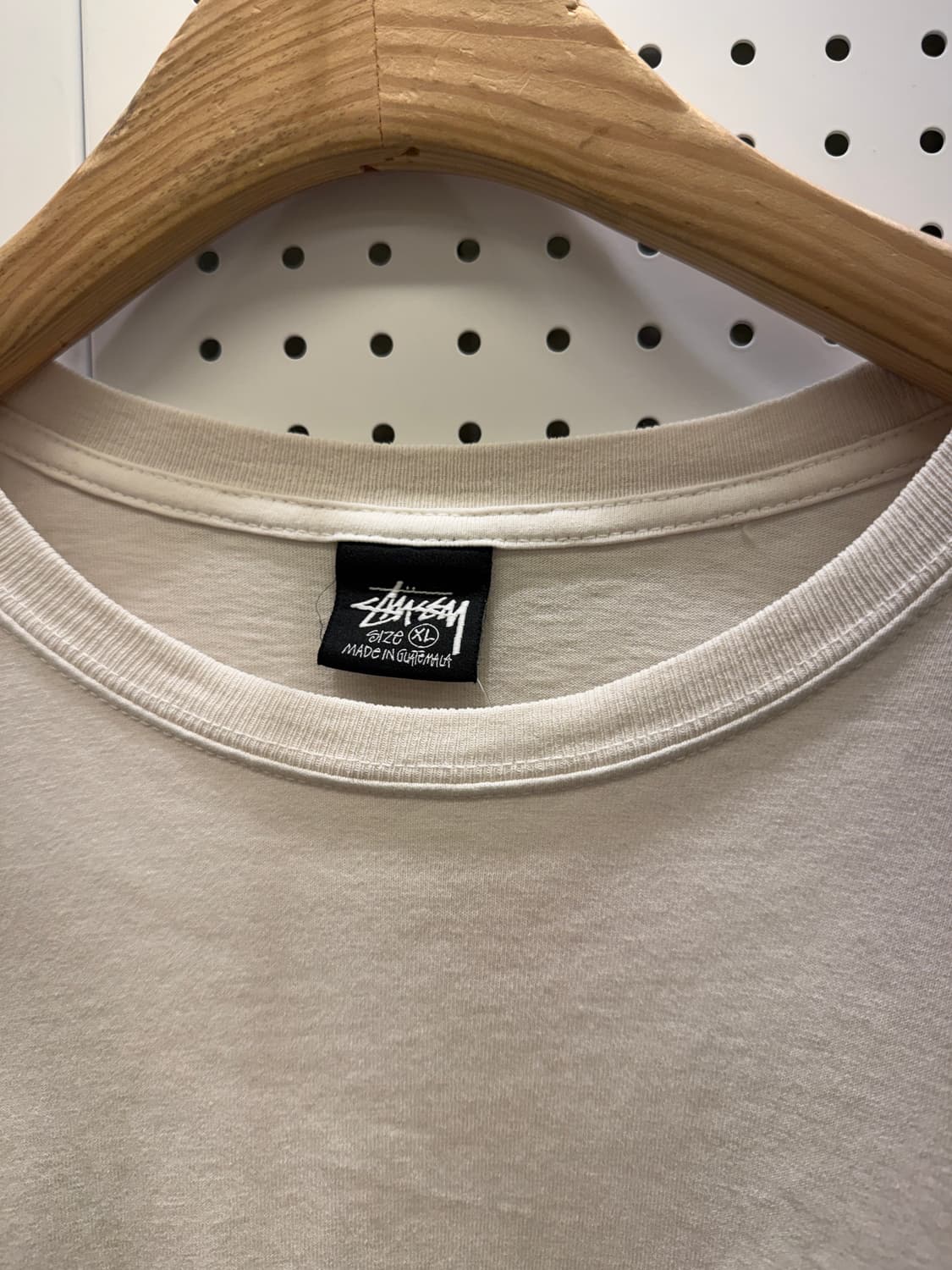 스투시 아이보리 롱슬리브 티셔츠 U446 상품이미지5