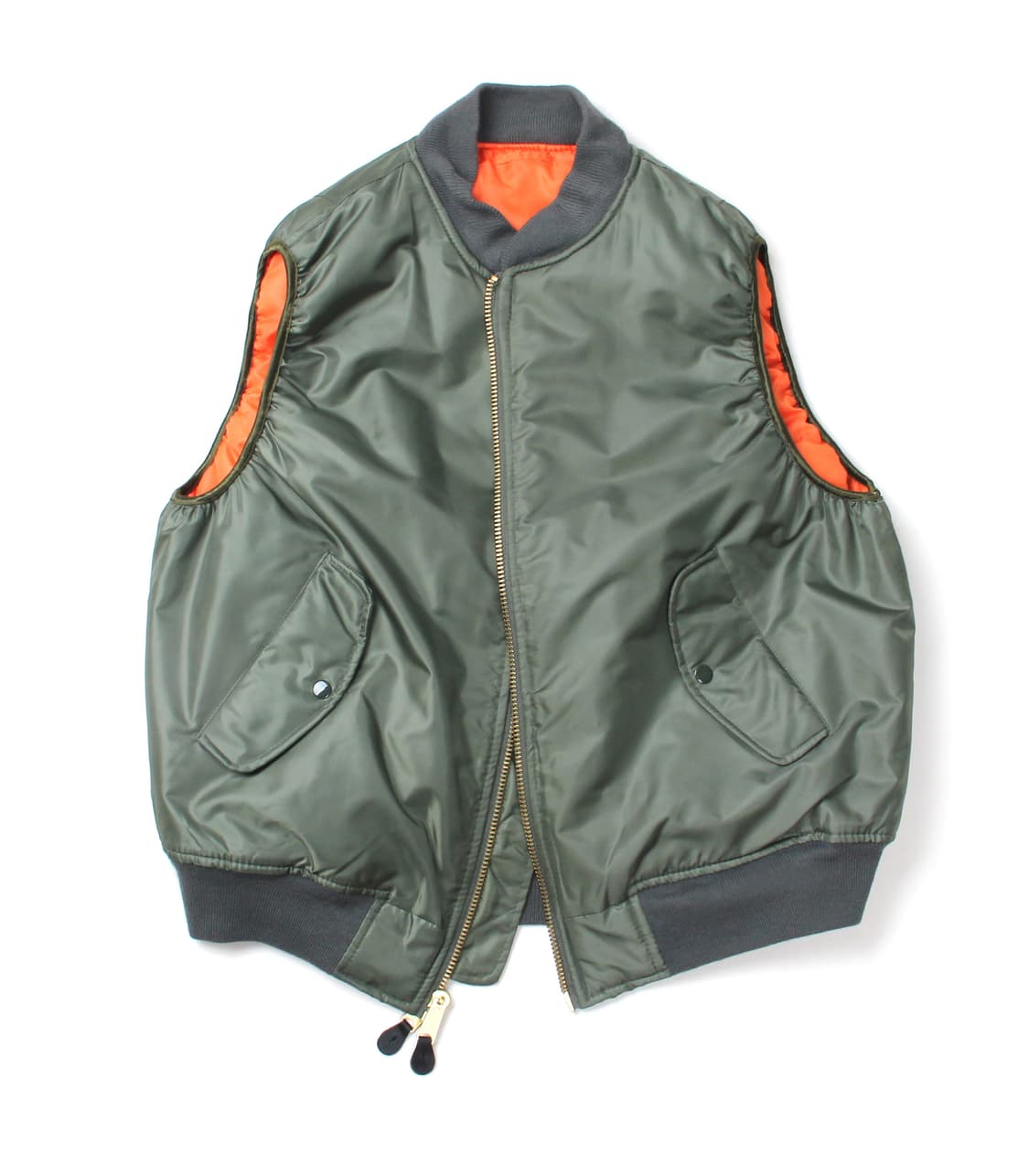 THRIFTY LOOK MA1 ベスト 2WAY 상품이미지1