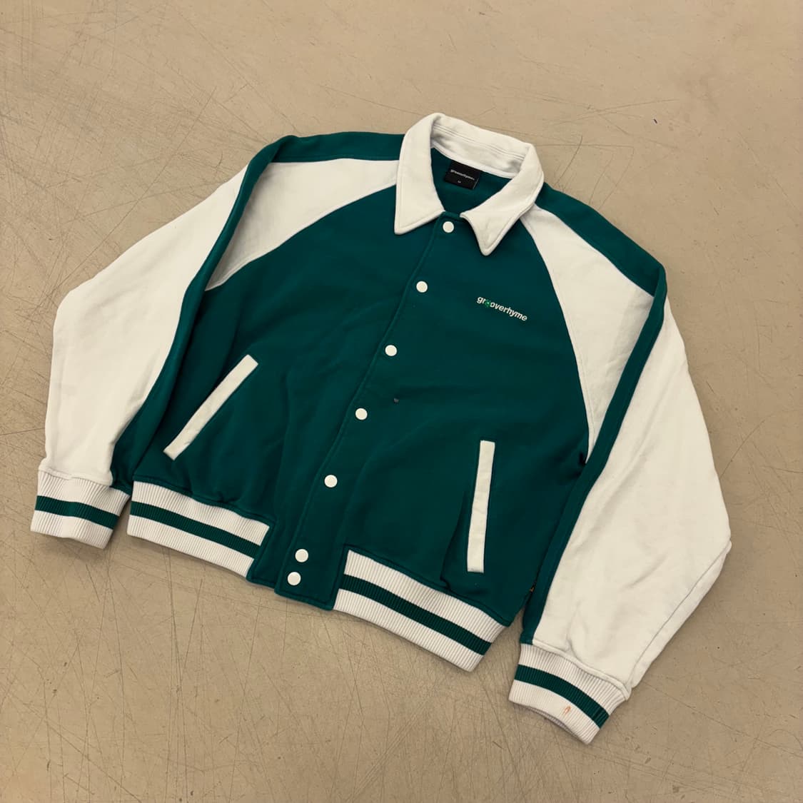 그루브라임 와일드 라이프 투톤 코튼 바시티 상품이미지2