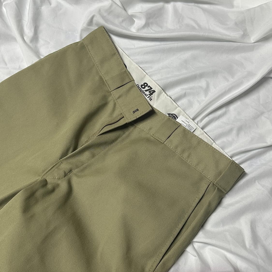 [32x32] 디키즈 874 카키 상품이미지2