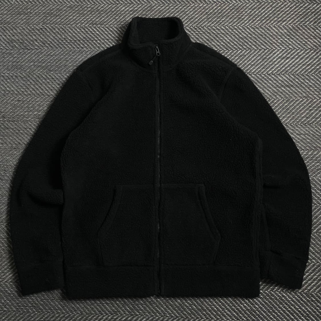 GAP 미니멀 블랙 플리스 집업 자켓y 4018 상품이미지2