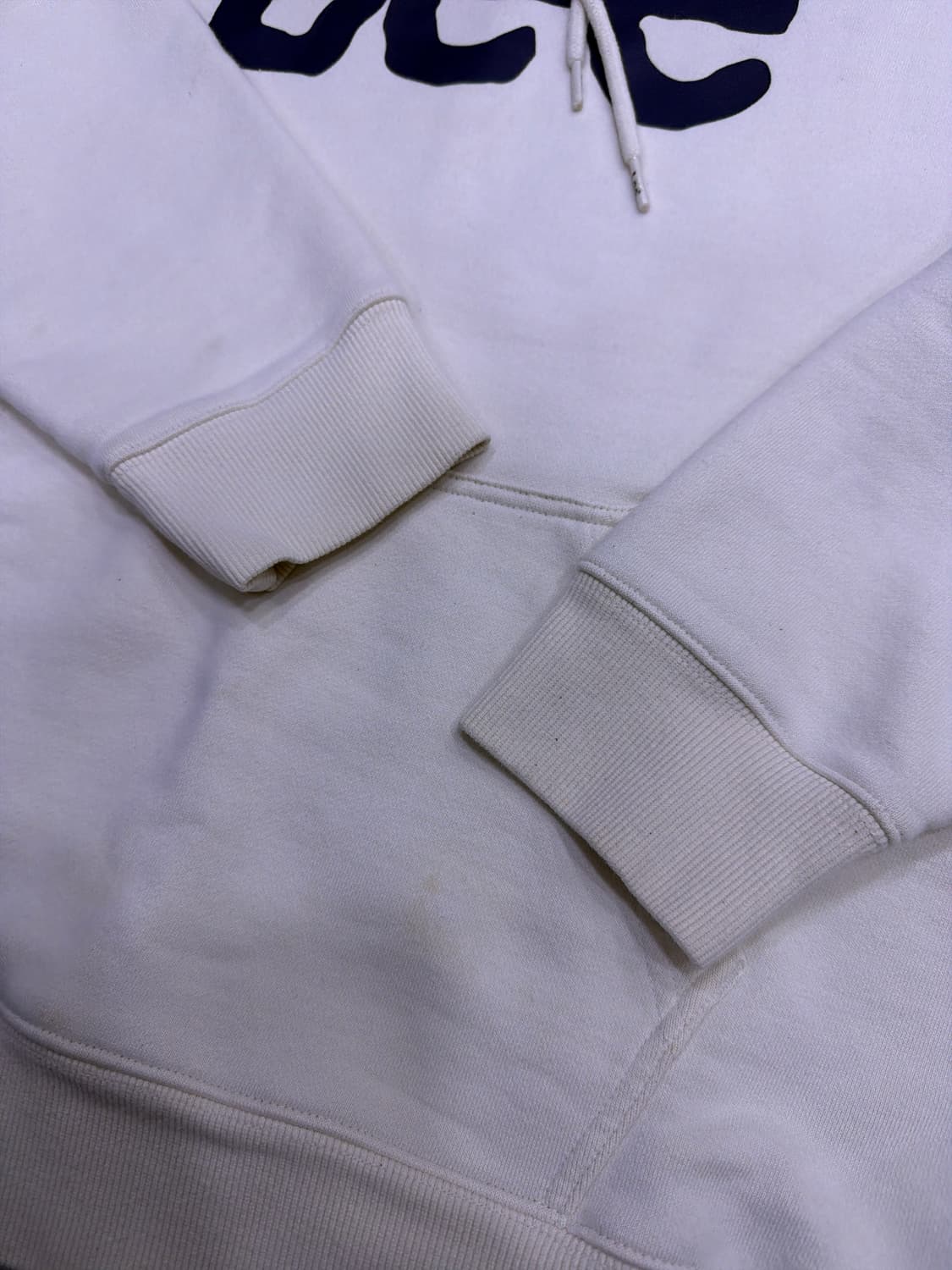 LEE 리 후드티 로고 아이보리 후디 L 상품이미지5