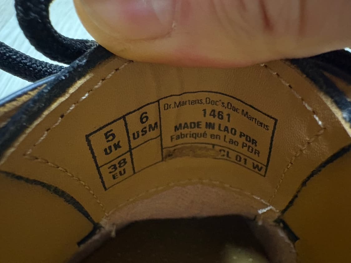 닥터마틴 1461 3홀 스무스 240 상품이미지7
