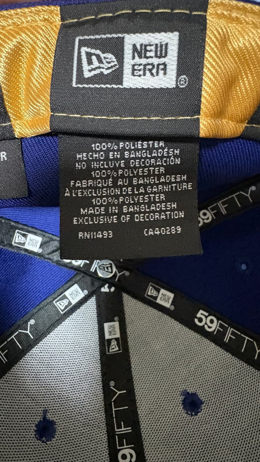 LA 59fifty low profile네이비골드 (국내 판매X한정판) 상품이미지2