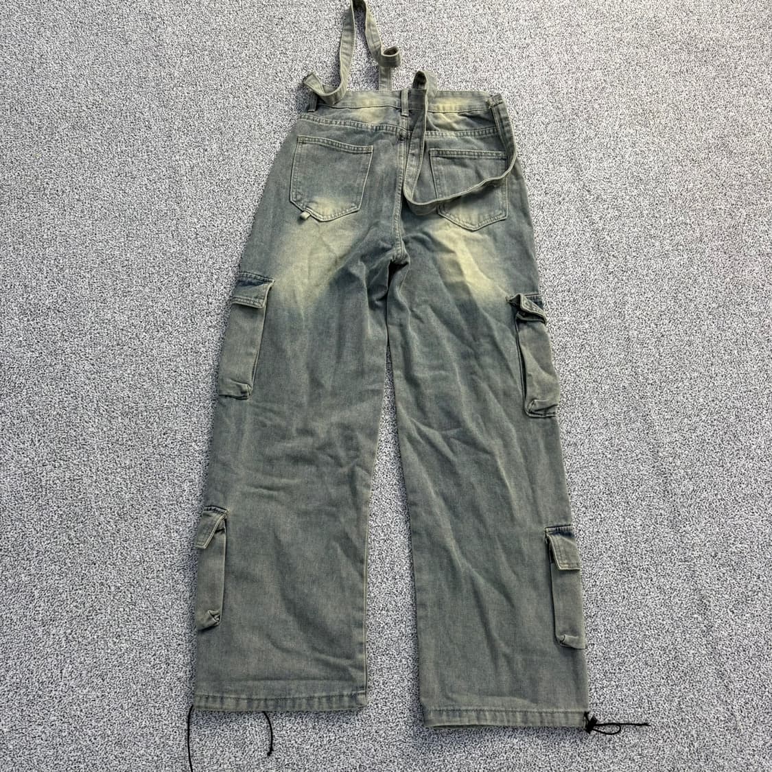 S 빈티지 워싱 카고 데님 팬츠 0413J 상품이미지4