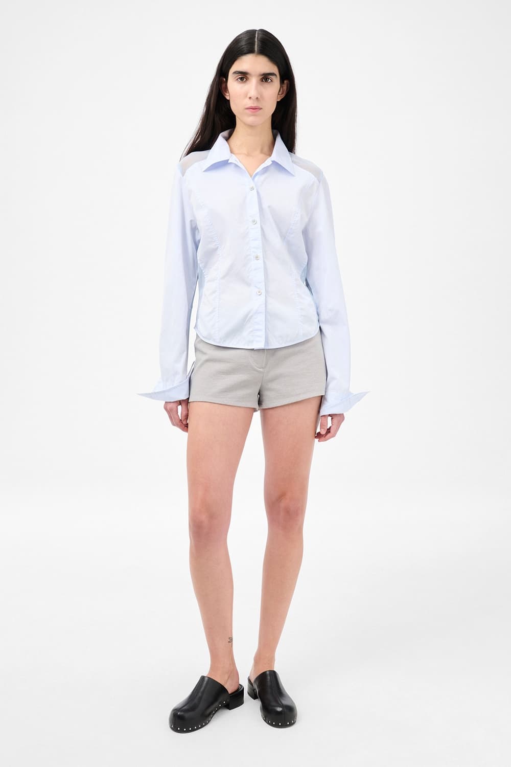 [34,36]아워레가시 25ss CINCHER 시어 셔츠 상품이미지3