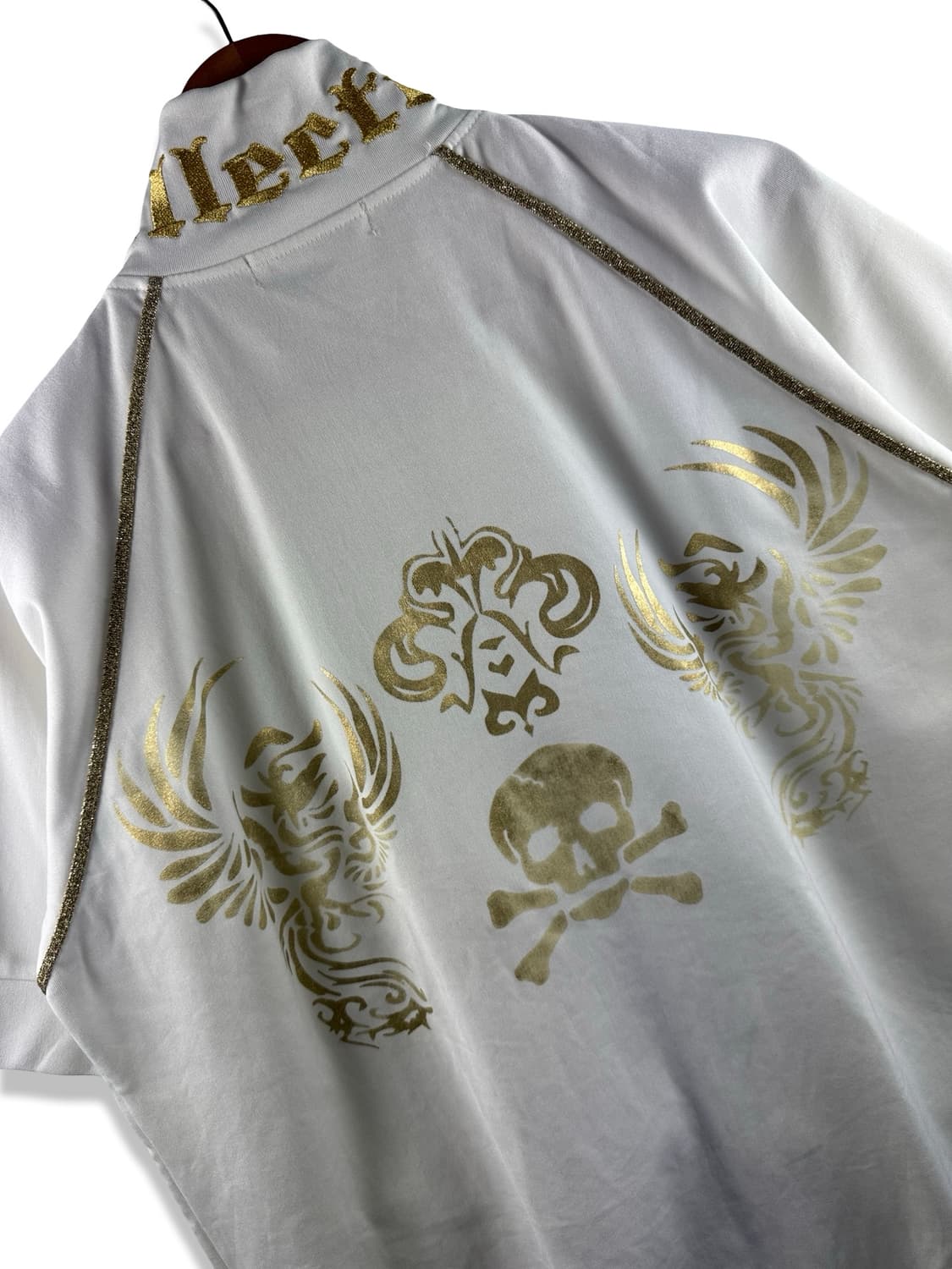 JPN 오리엔탈 스컬 반팔 트랙탑져지3077 상품이미지5