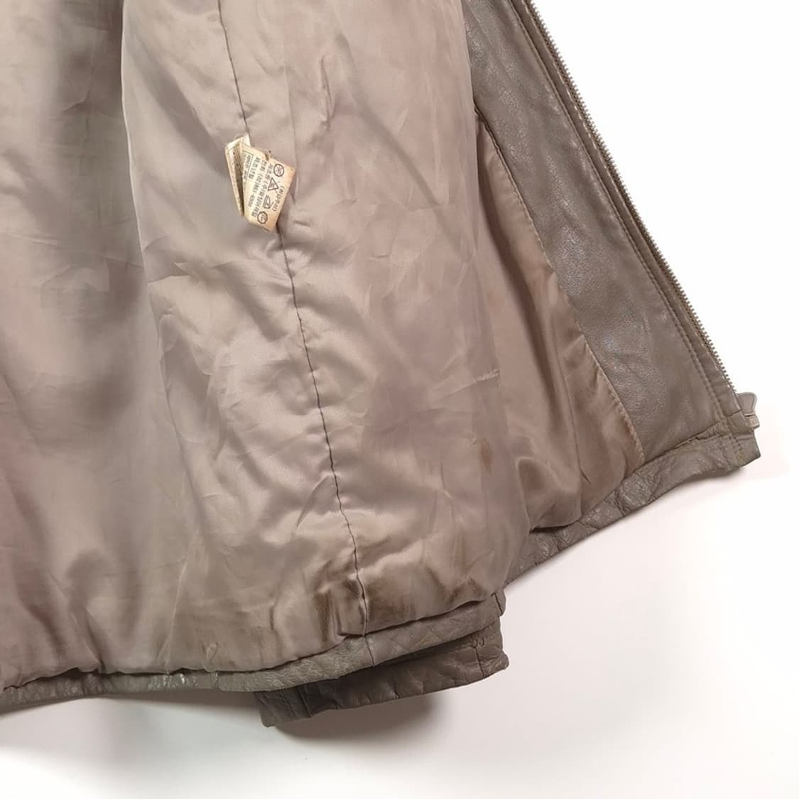 Procyon 리얼 카우하이드 레더 워크 자켓 XL 상품이미지6