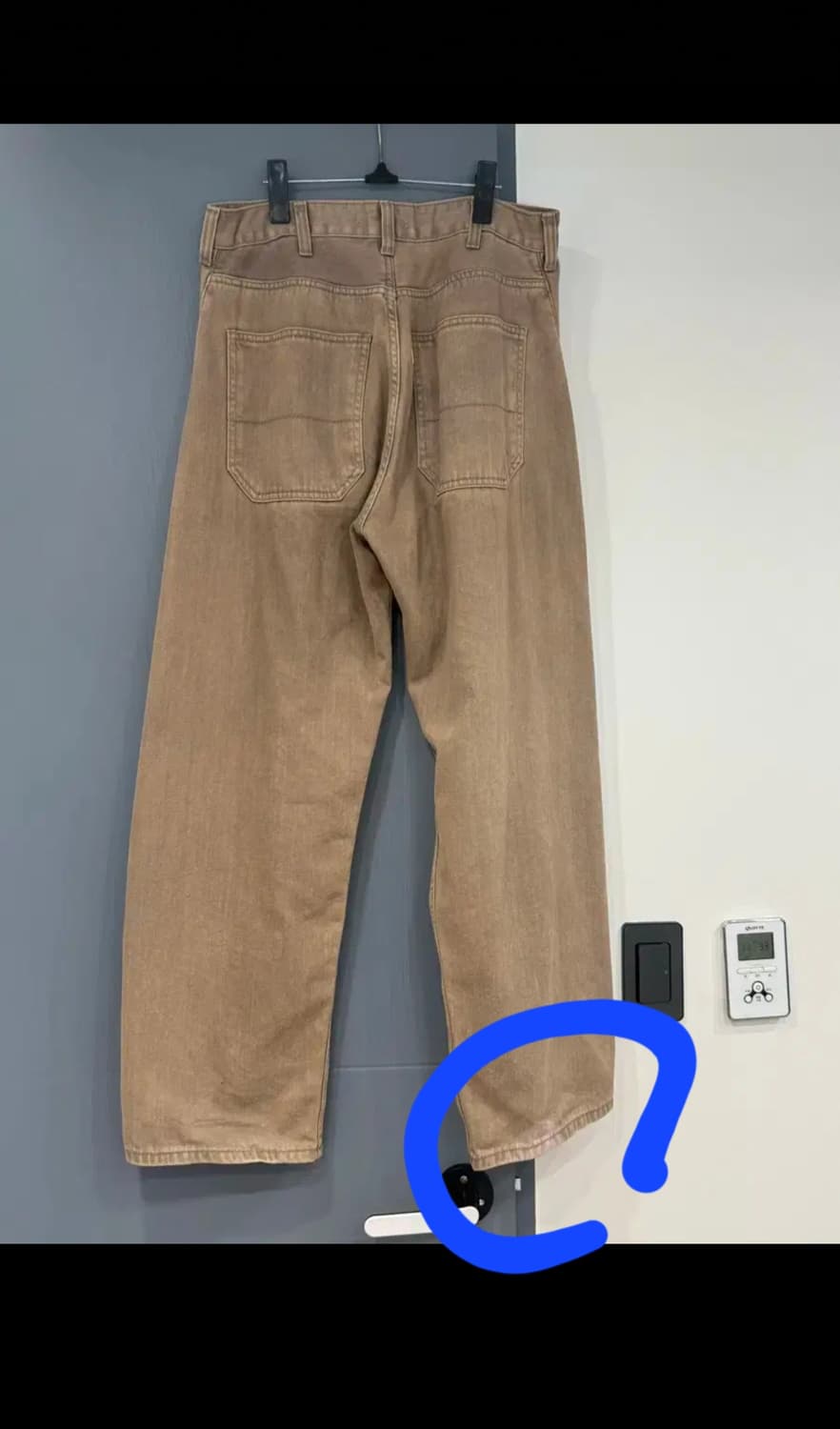 해칭룸 커브진 워시드 베이지 3 상품이미지3