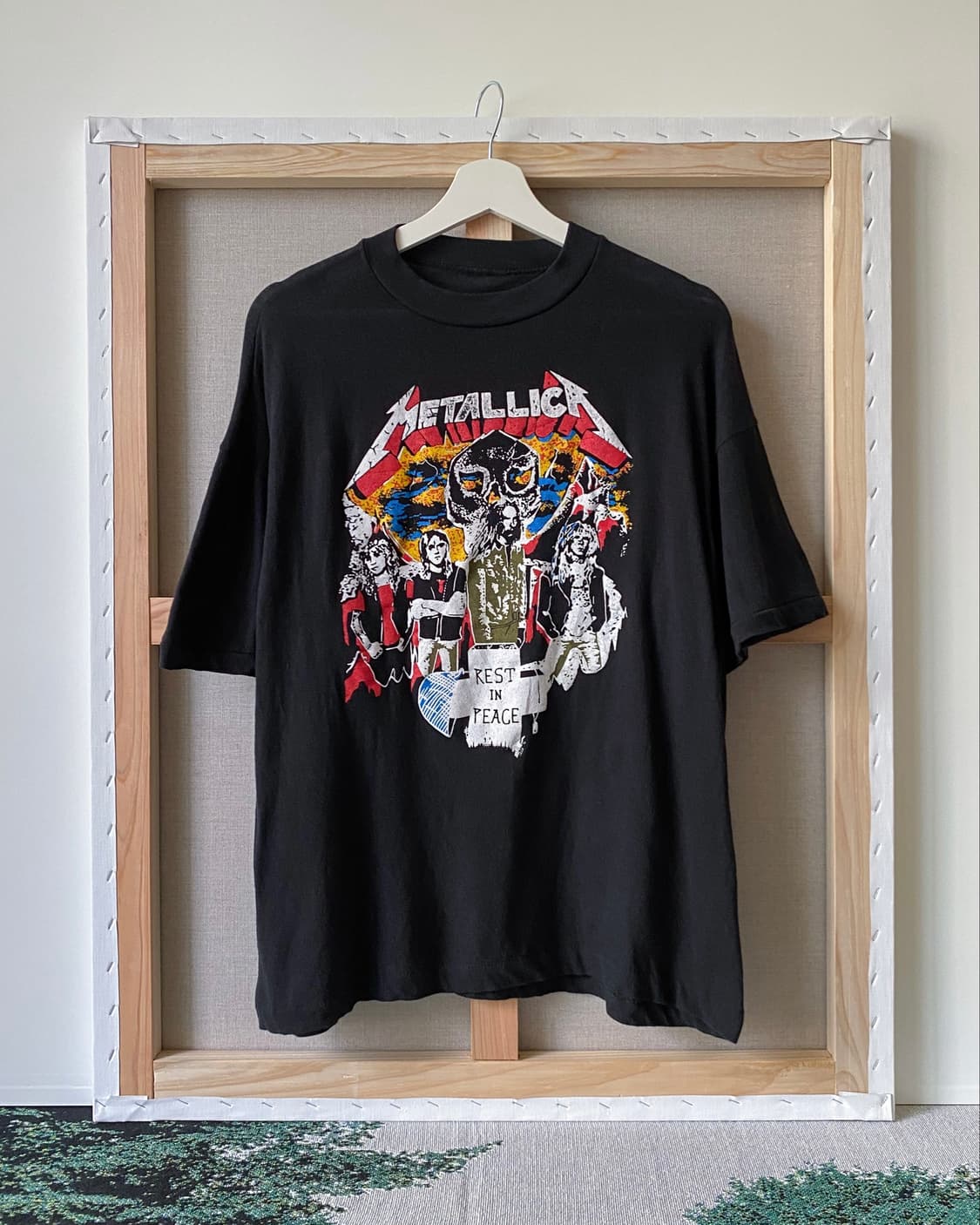 빈티지 METALLICA 반팔 티셔츠 상품이미지1