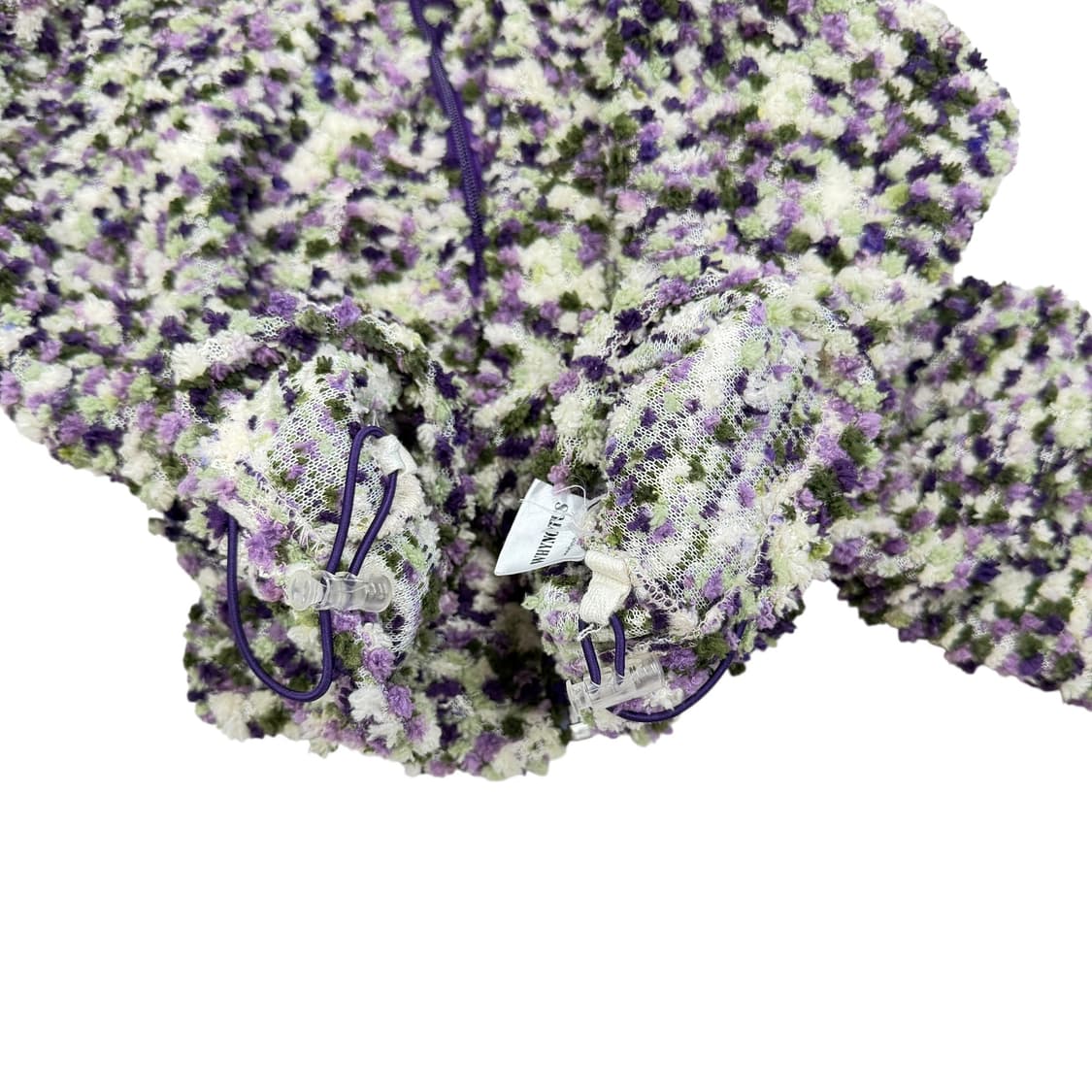 와이낫어스 부클 뽀글이 후드집업 자켓 상품이미지3