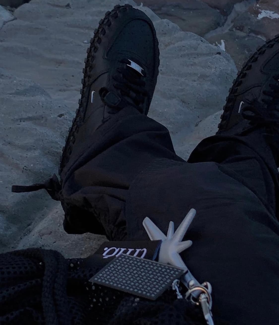 나이키X자크뮈스J 포스1로우 LX SP블랙 상품이미지2