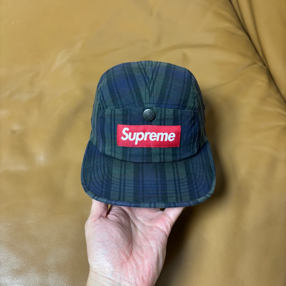 Supreme 슈프림 타탄체크 캠프캡 모자 (Tartan Check) 상품이미지2
