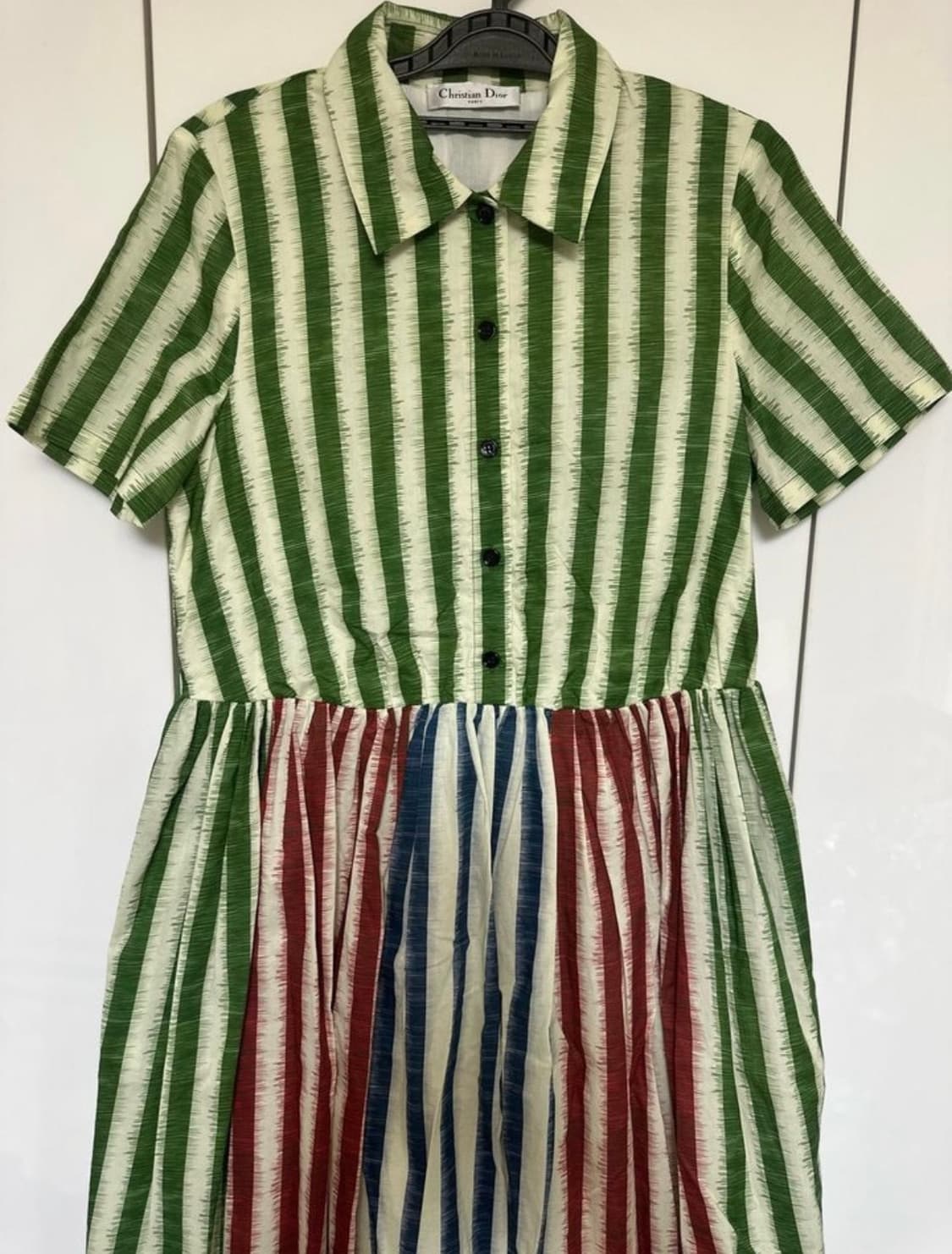 크리스챤 디올 스트라이프 반팔 원피스 정품 상품이미지4