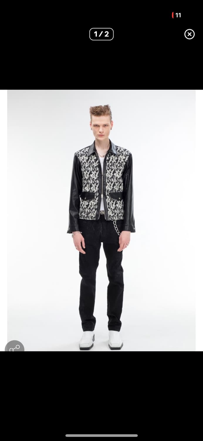 더그레이티스트 레더 자켓 실착용으로 업어가세용 상품이미지1