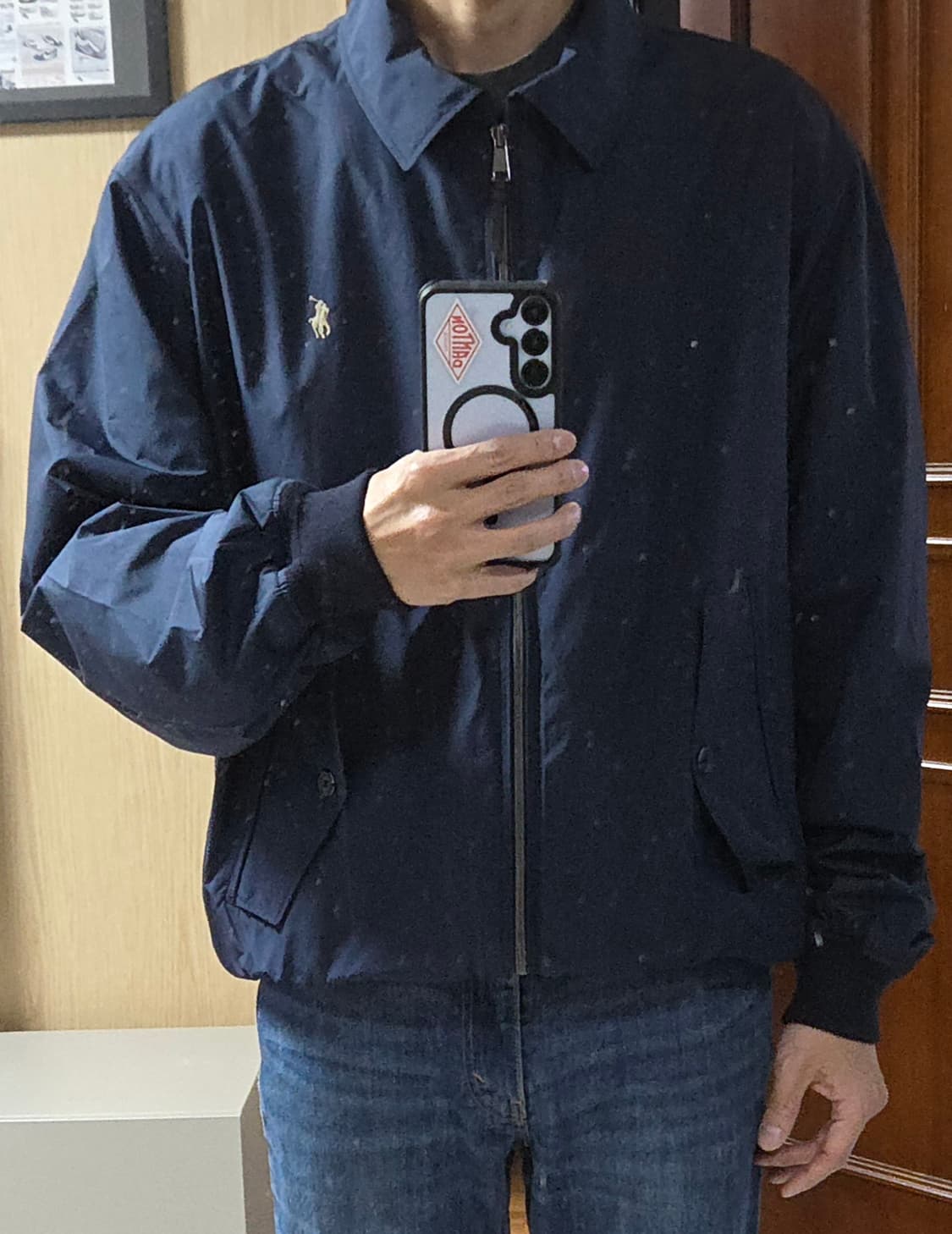 (착샷) 폴로 랄프로렌 패커블 바라쿠타 바람막이 자켓 상품이미지8