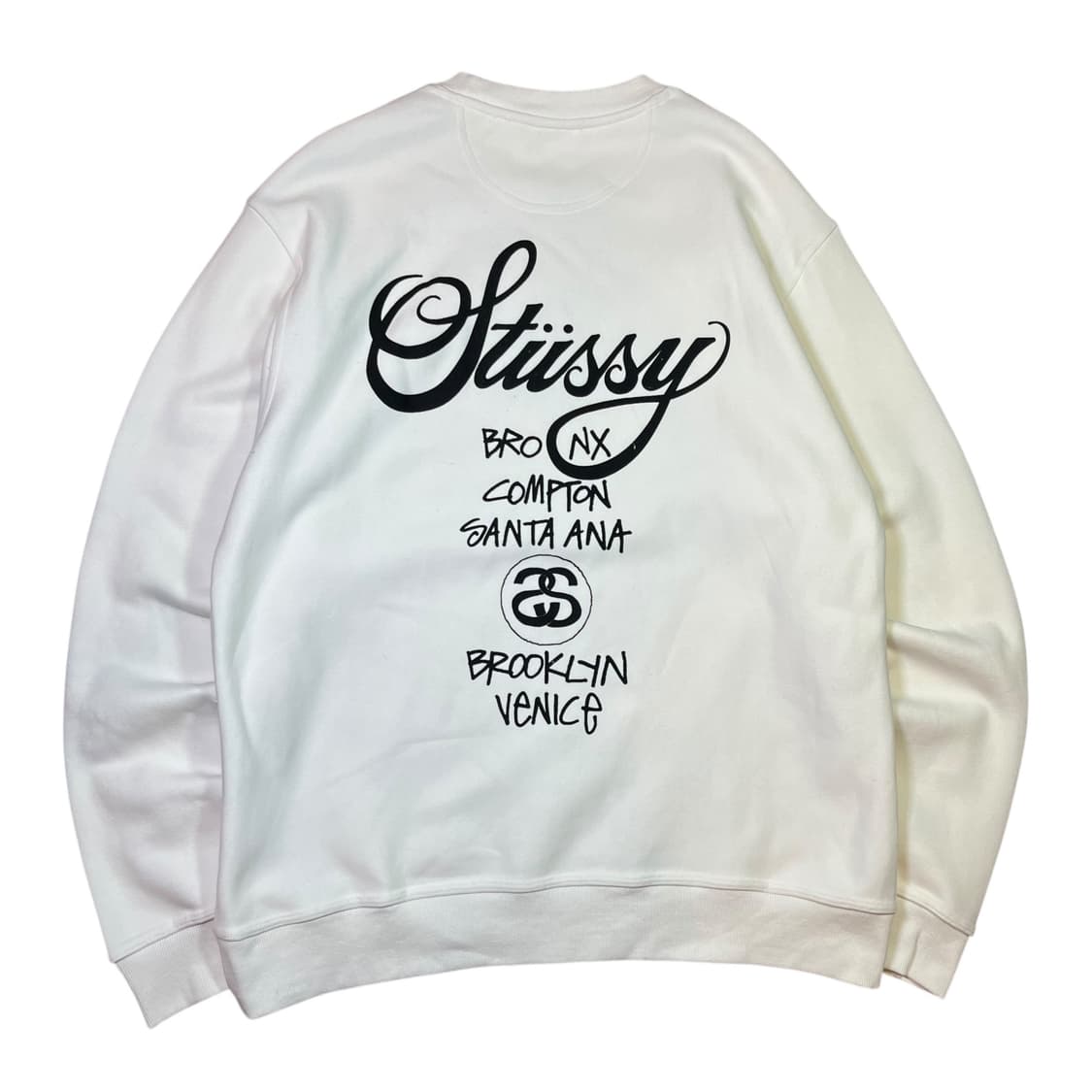 STÜSSY 스투시 월드투어 맨투맨 (새택보유) 상품이미지2