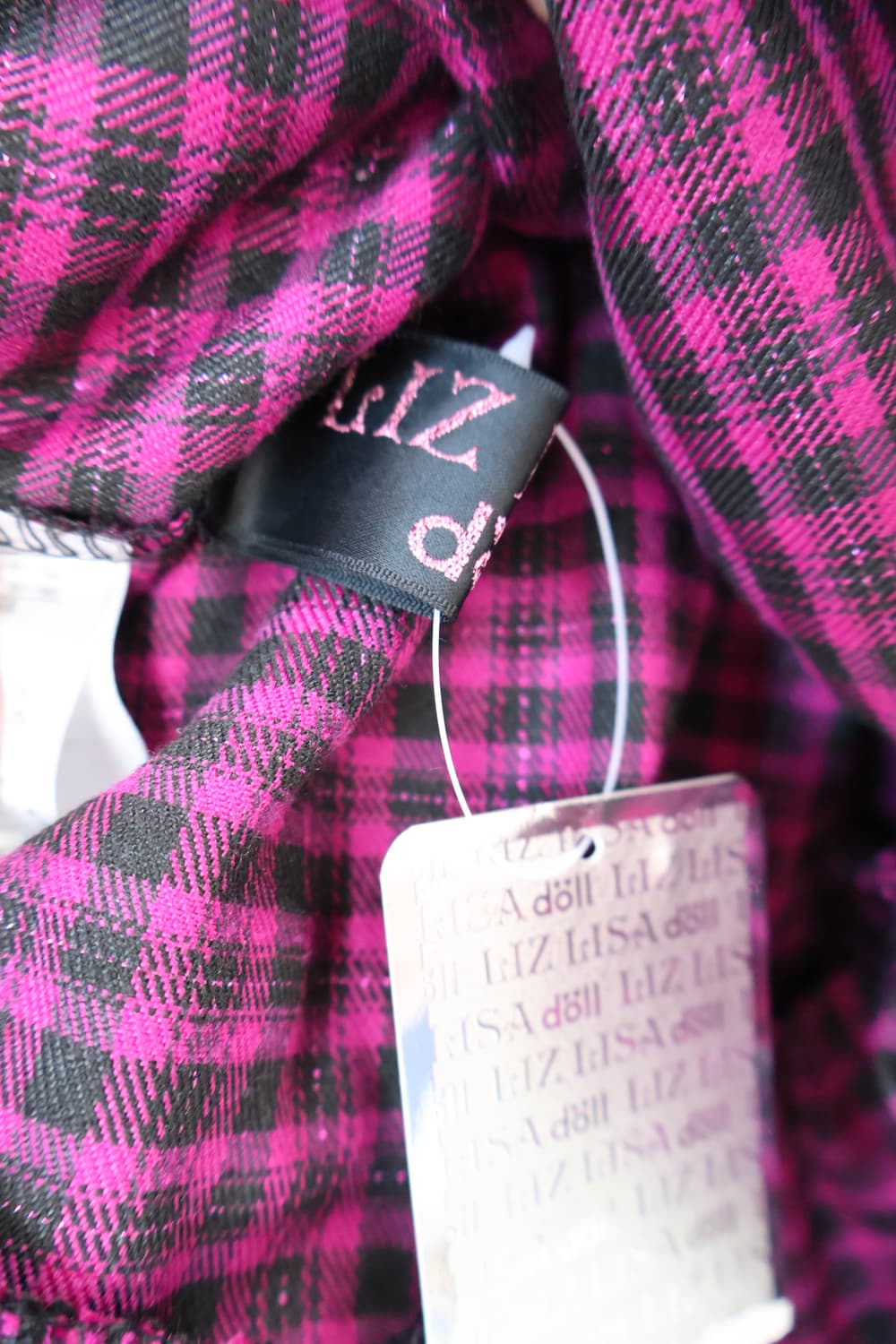 LIZ LISA Pink Check Pompom Mini Skirt 상품이미지6